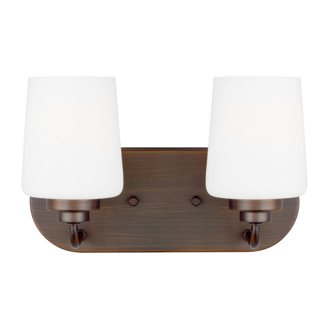 Generation Lighting. Two Light Wall / Bath