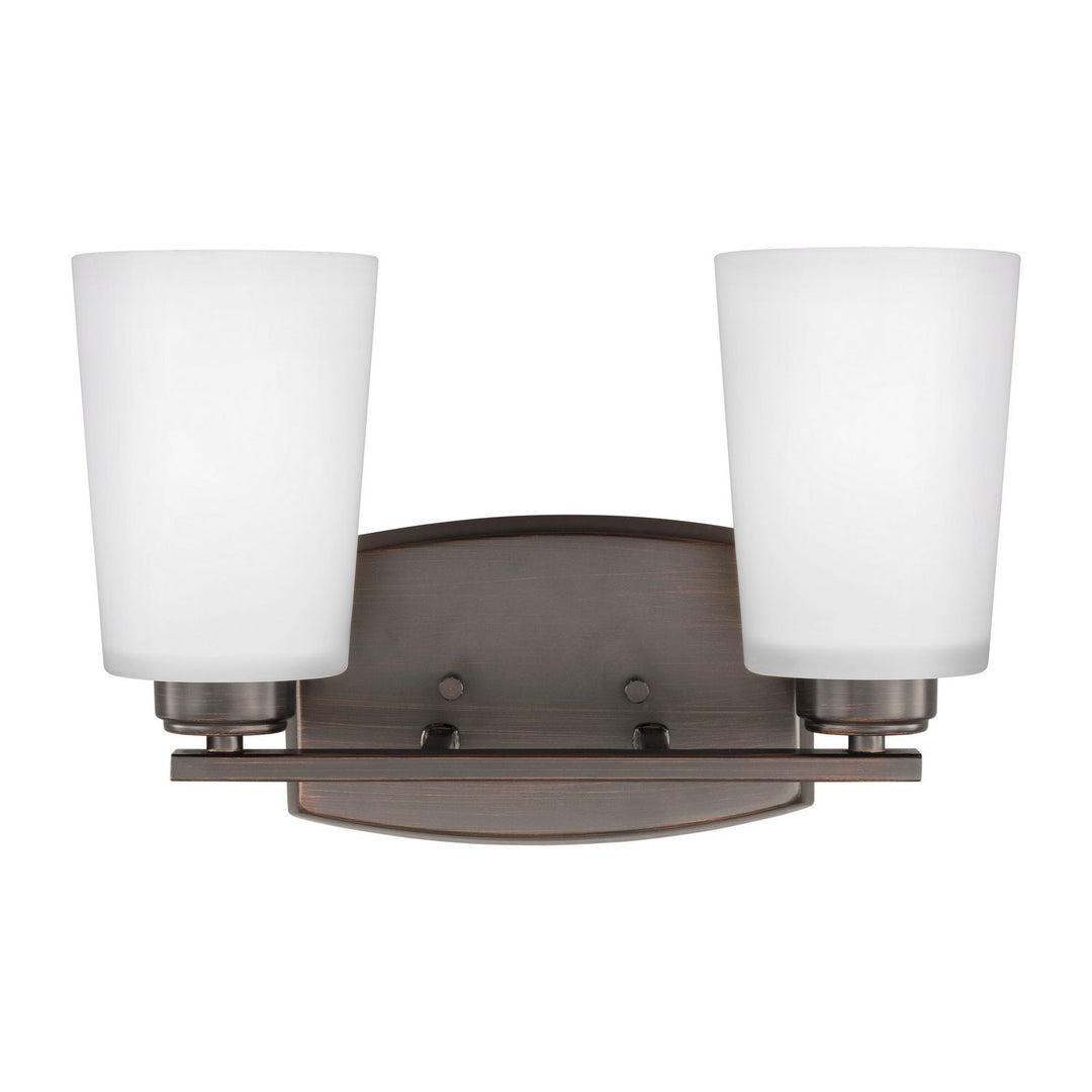 Generation Lighting. Two Light Wall / Bath