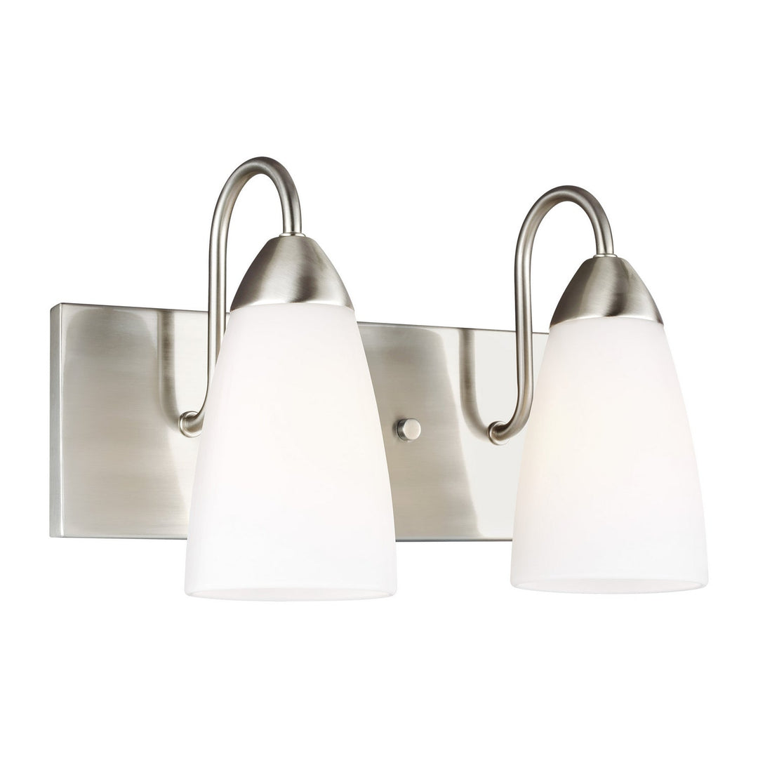 Generation Lighting. Two Light Wall / Bath