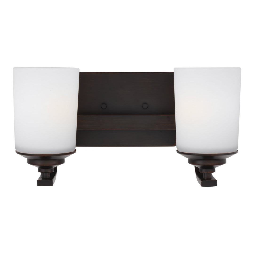Generation Lighting. Two Light Wall / Bath