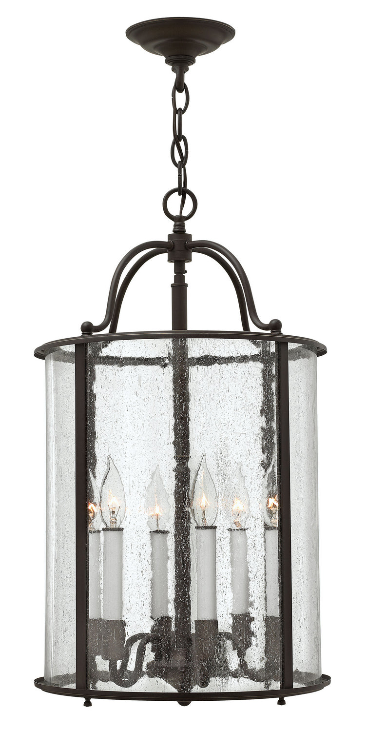 Gentry LED Foyer Pendant in Olde Bronze