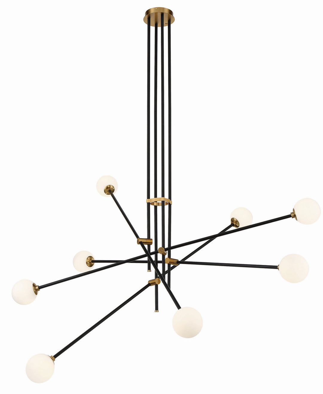 George Kovacs Eight Light Chandelier
