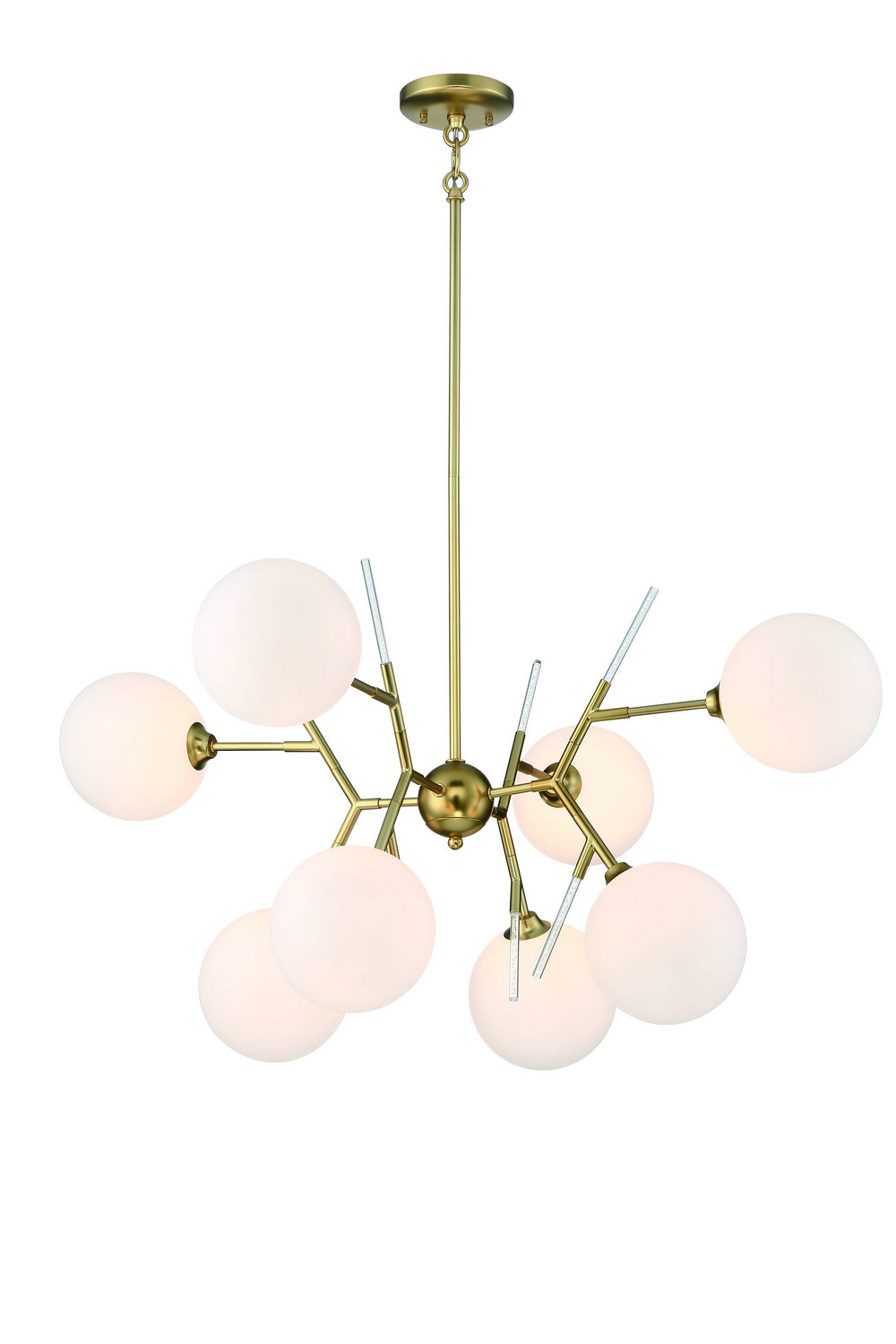 George Kovacs Eight Light Chandelier