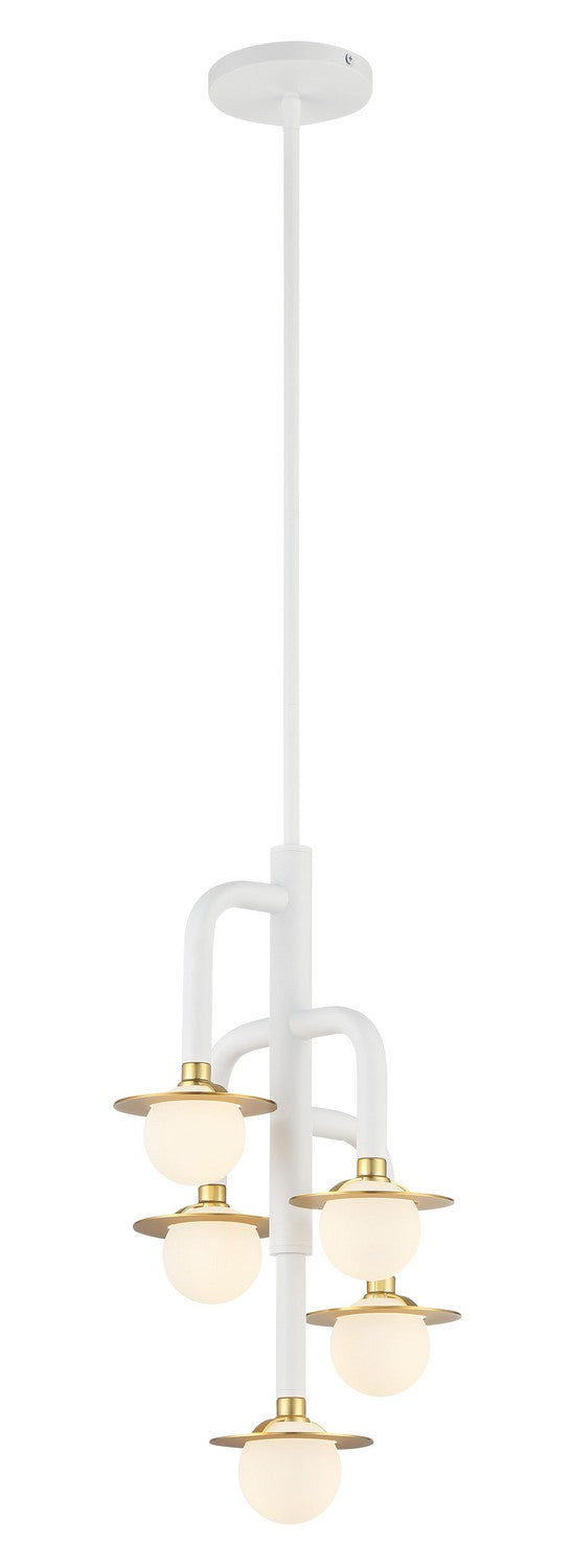 George Kovacs Five Light Chandelier