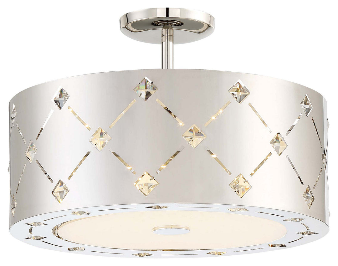George Kovacs LED Pendant (Convertible To Semi Flush)