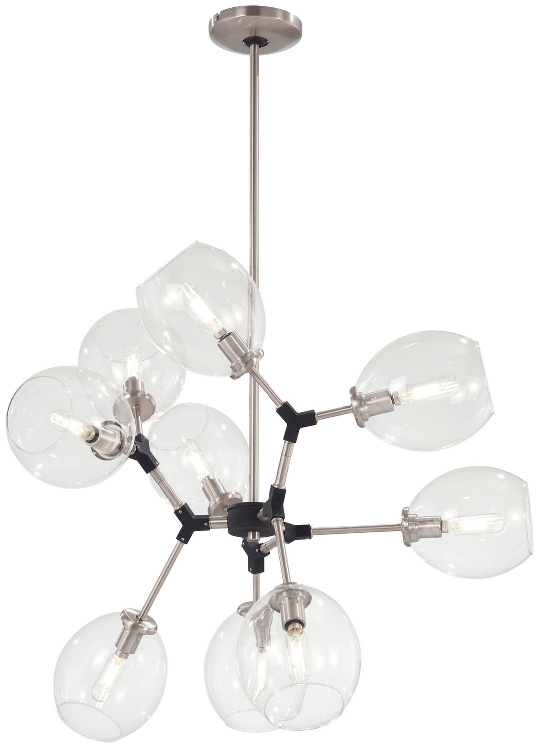 George Kovacs Nine Light Chandelier