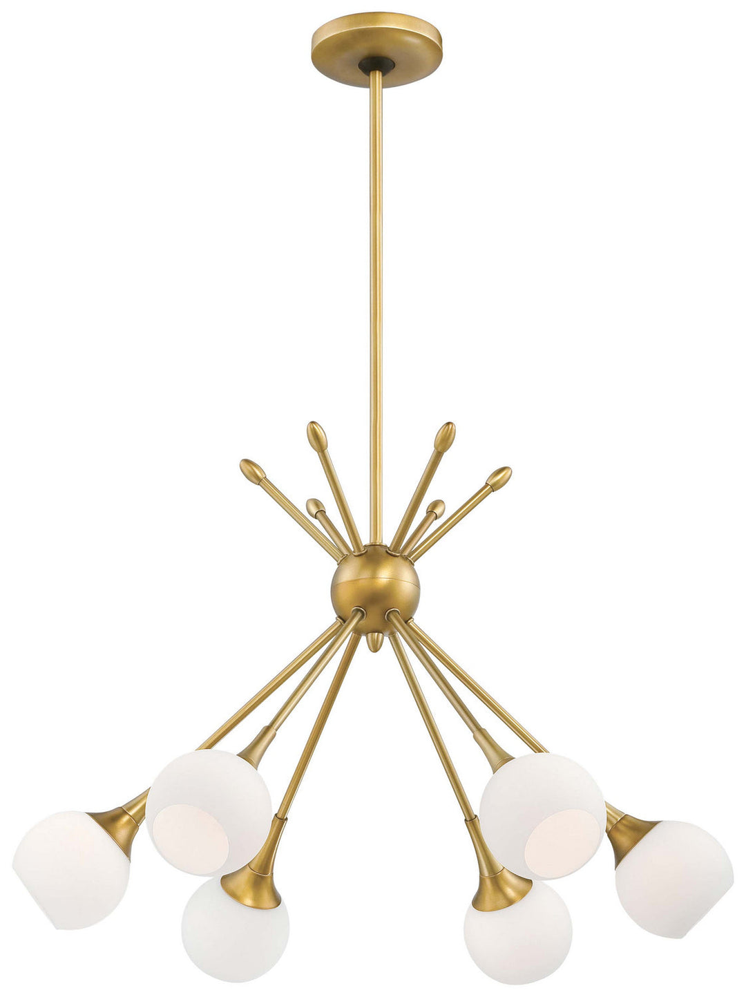 George Kovacs Six Light Chandelier