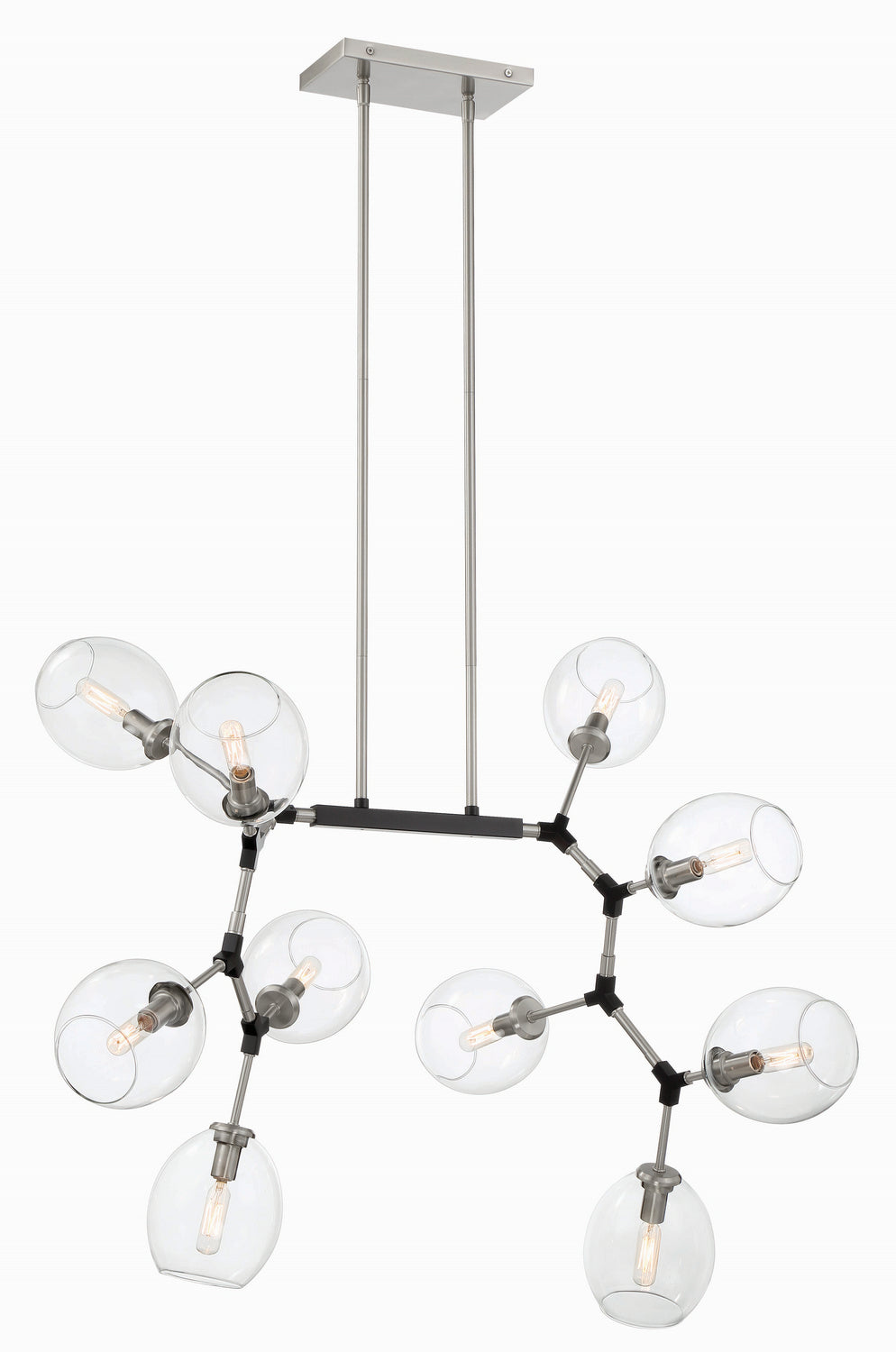 George Kovacs Ten Light Chandelier