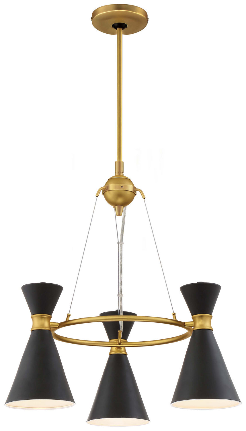 George Kovacs Three Light Mini Chandelier