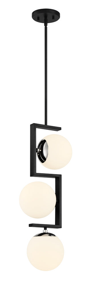 George Kovacs Three Light Pendant