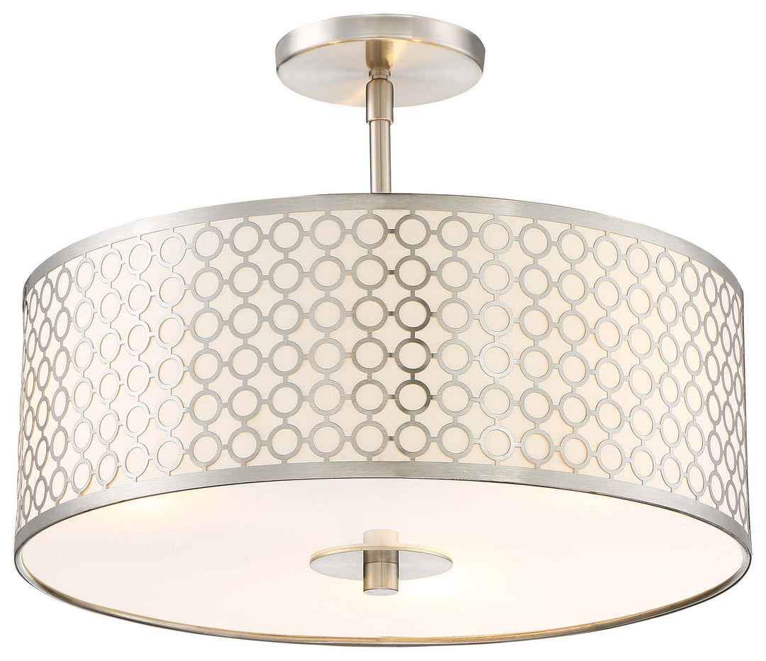 George Kovacs Three Light Semi Flush Mount