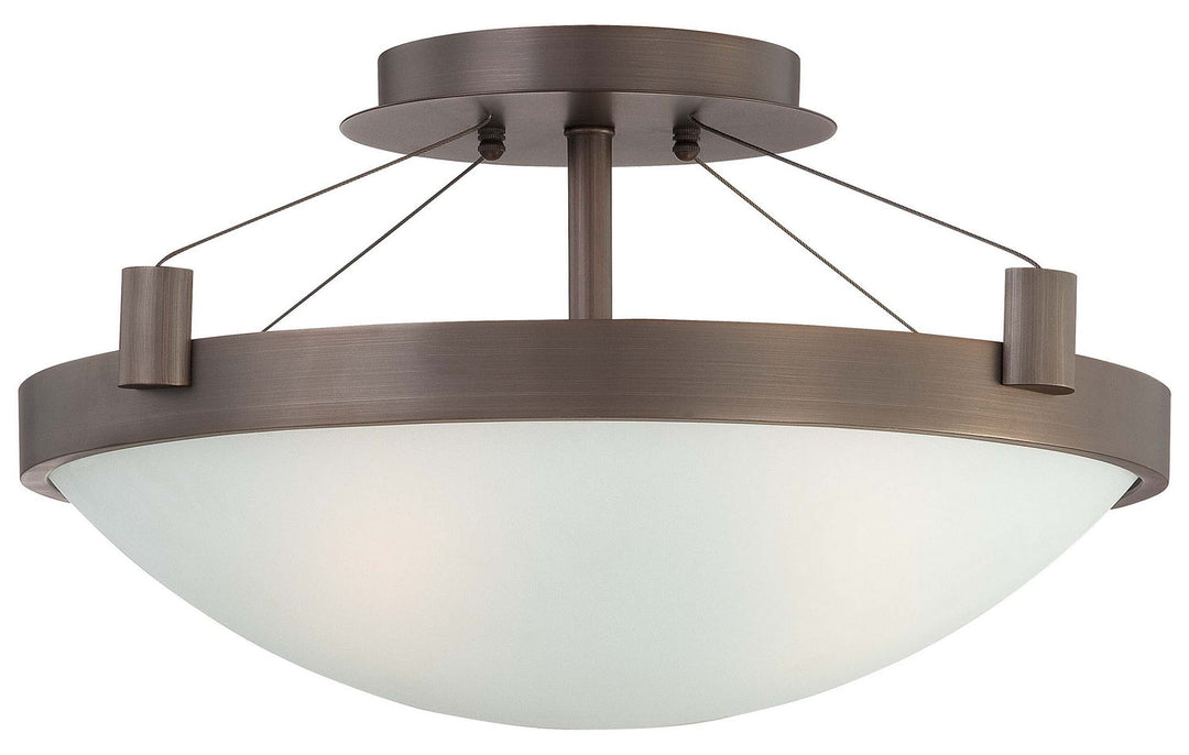 George Kovacs Three Light Semi Flush Mount