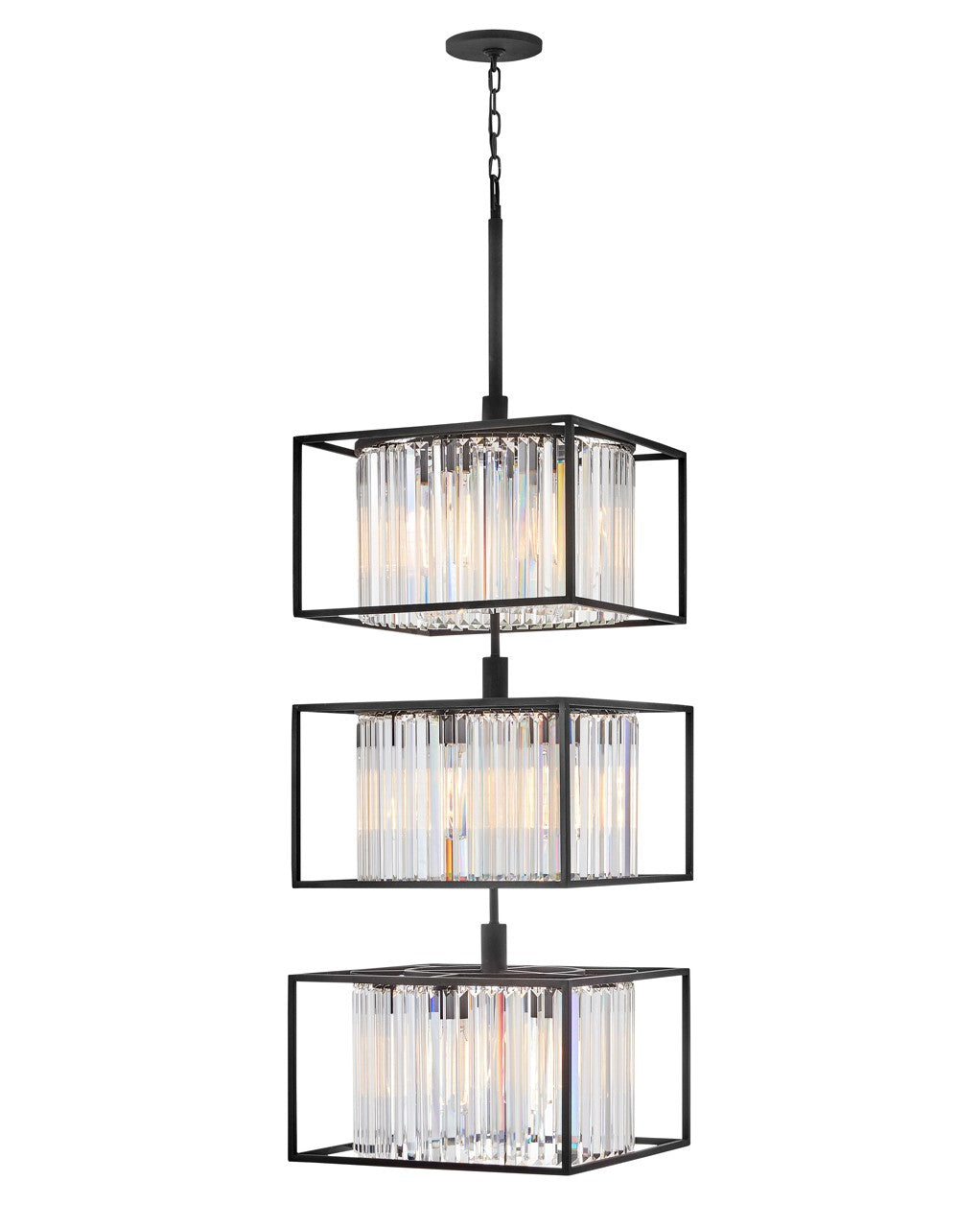 Giada LED Pendant in Black