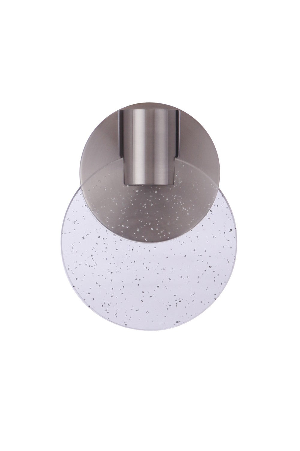 Glisten LED Wall Sconce in Brushed Polished Nickel