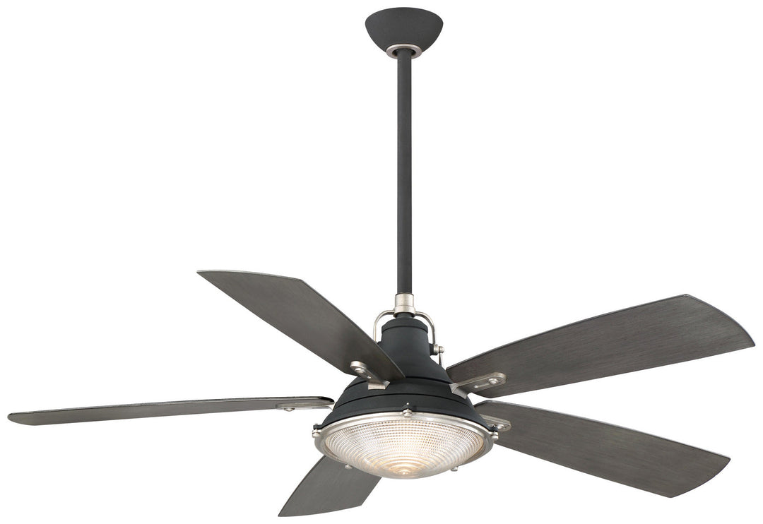 Groton Led 56" Ceiling Fan in Sand Black