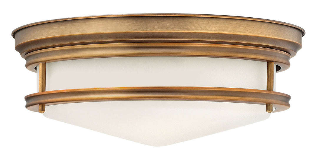 Hadley LED Flush Mount in Brushed Bronze