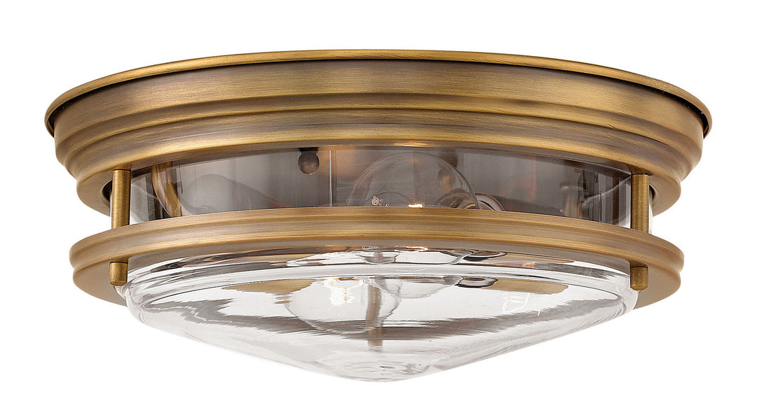 Hadley LED Flush Mount in Brushed Bronze