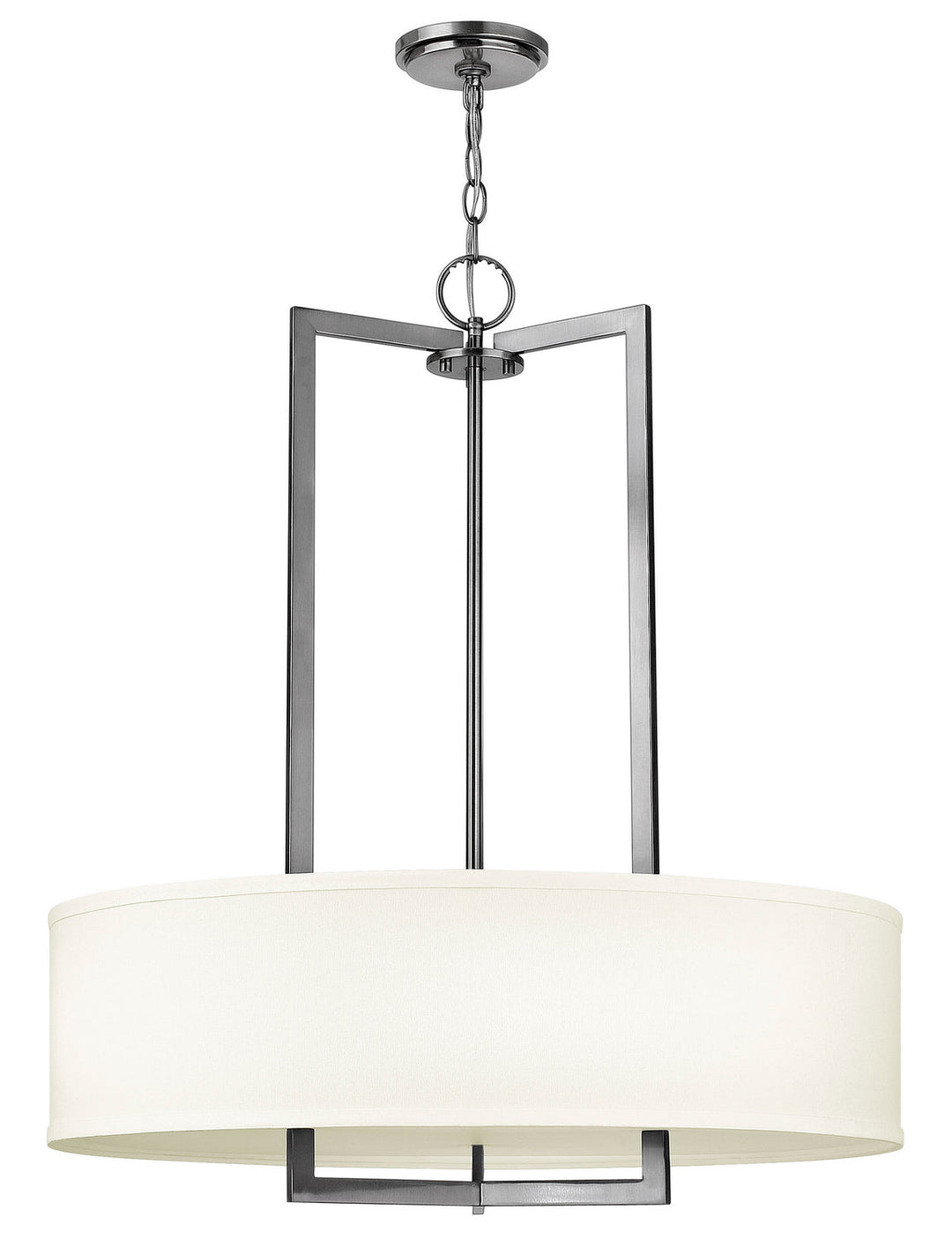 Hampton LED Pendant in Antique Nickel
