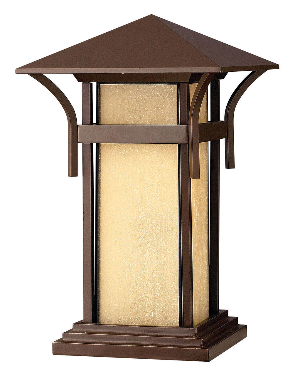 Harbor LED Pier Mount in Anchor Bronze