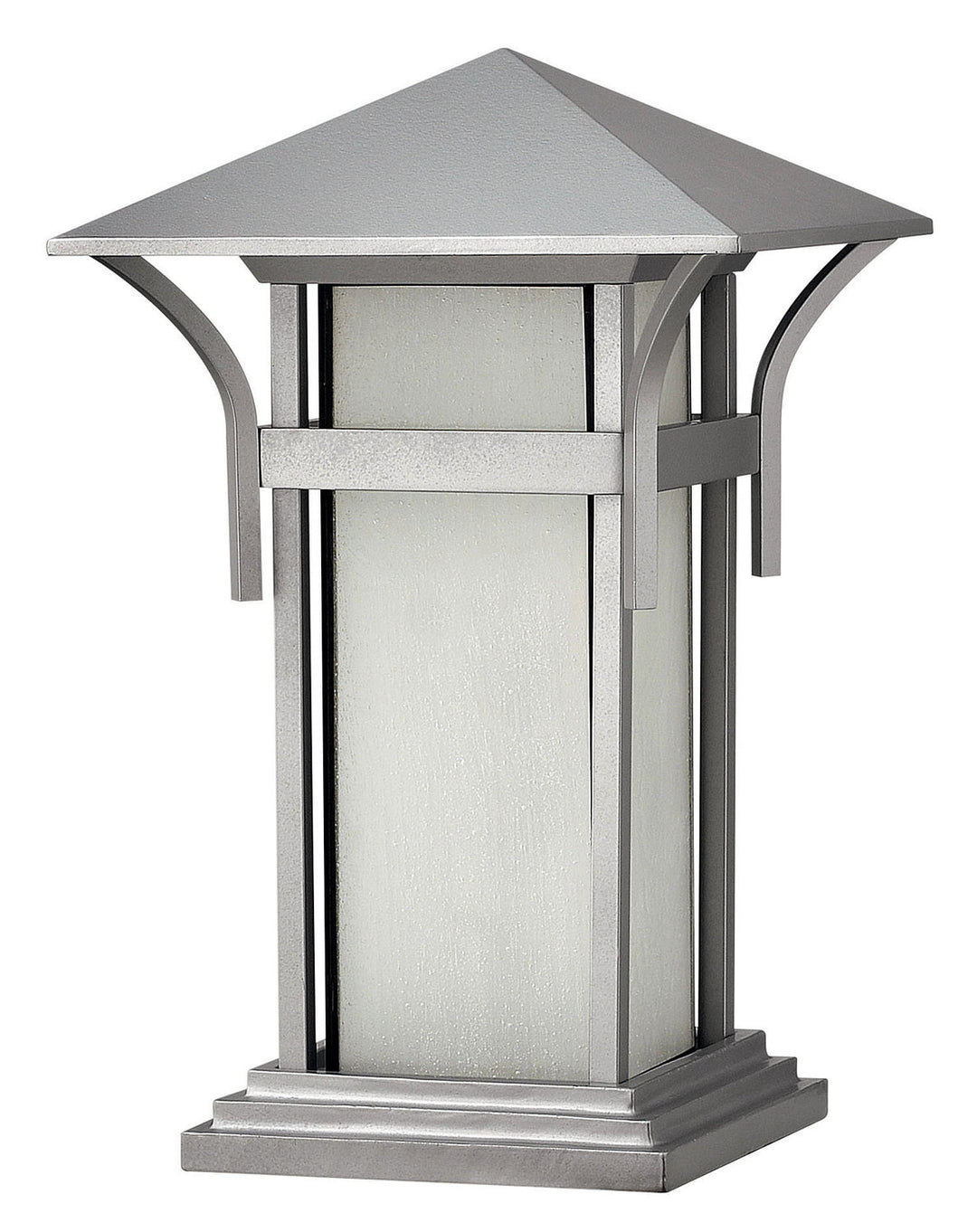 Harbor LED Pier Mount in Titanium