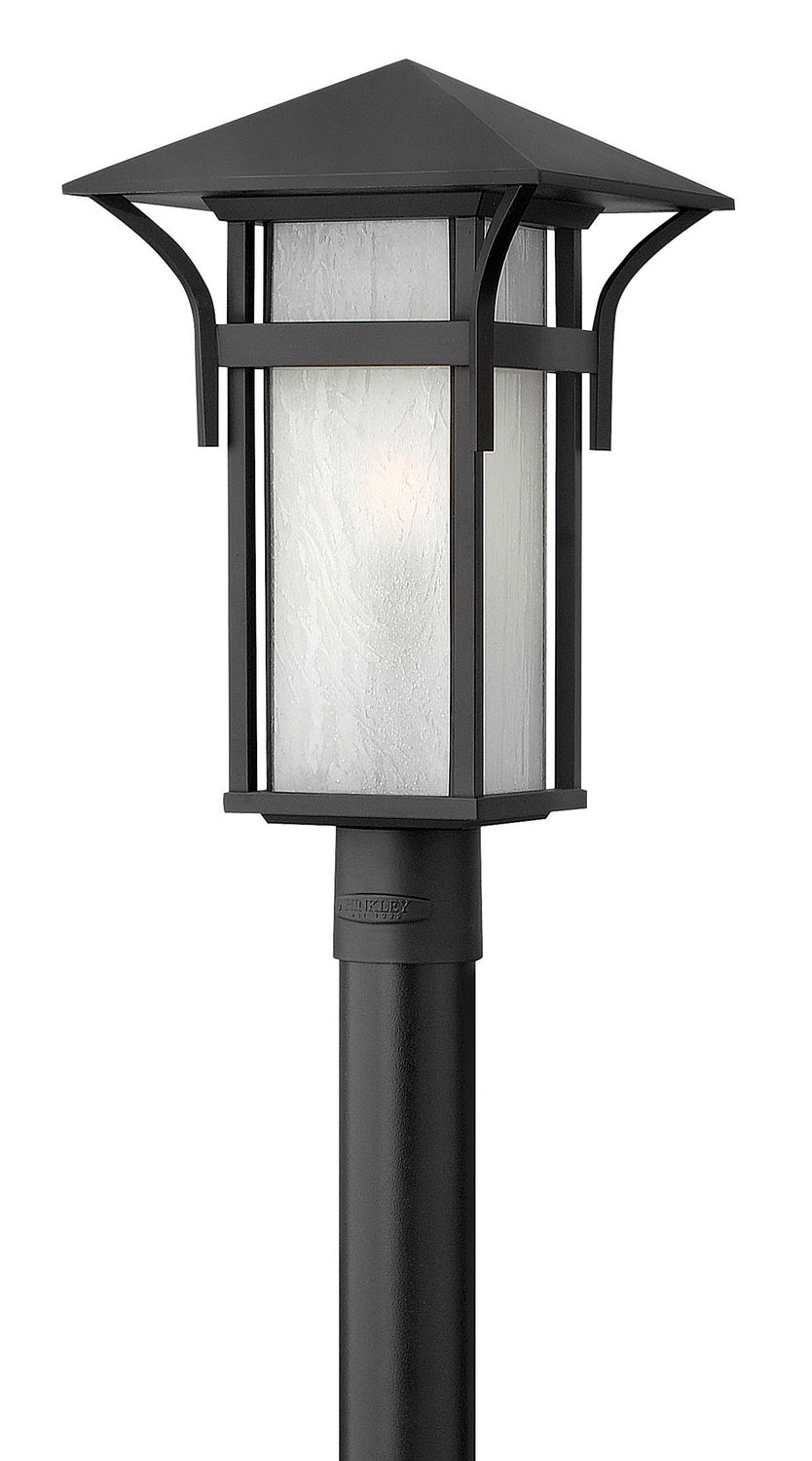 Harbor LED Post Top/ Pier Mount in Satin Black
