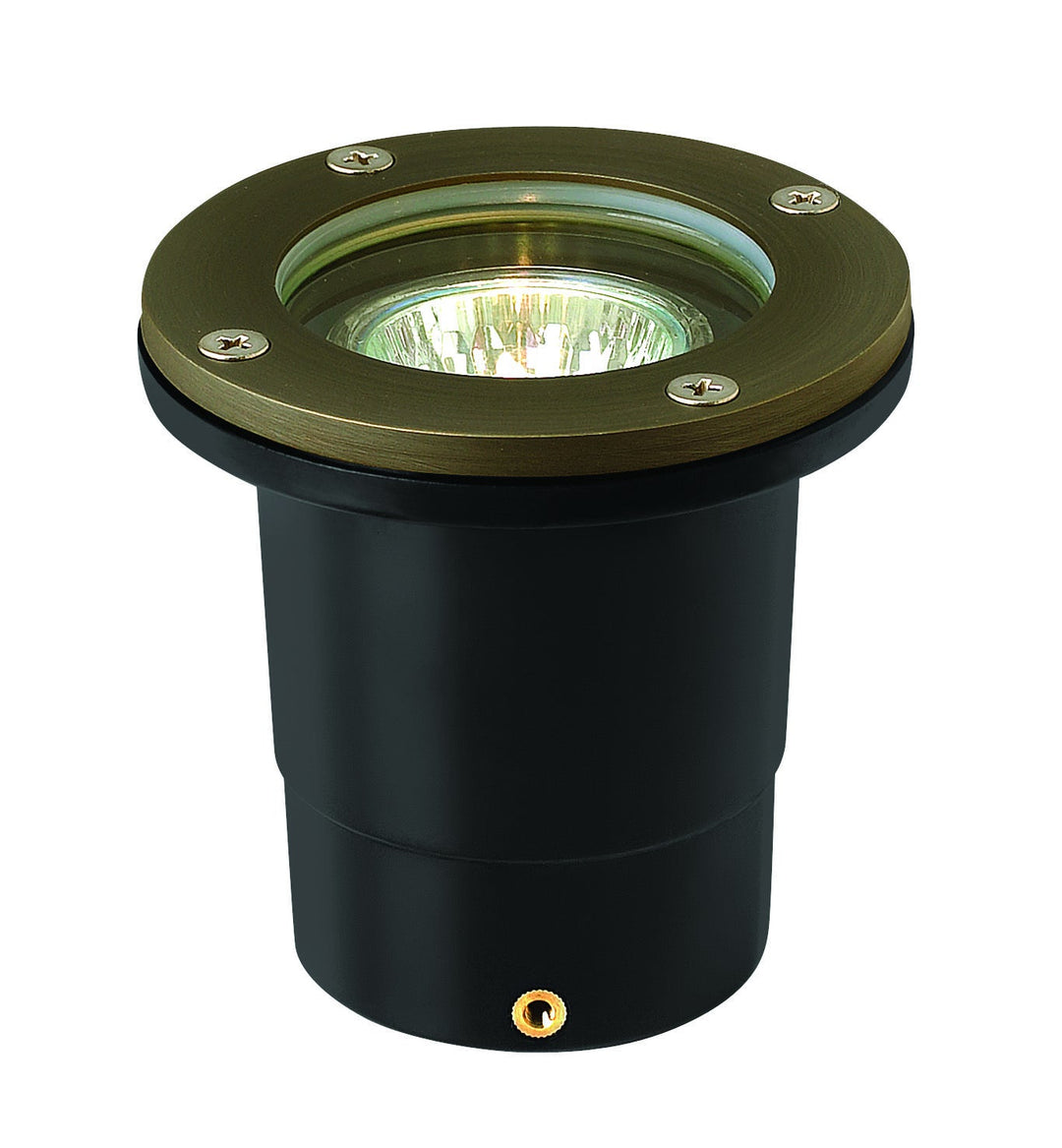 Hardy Island Well Light LED Landscape Well in Matte Bronze
