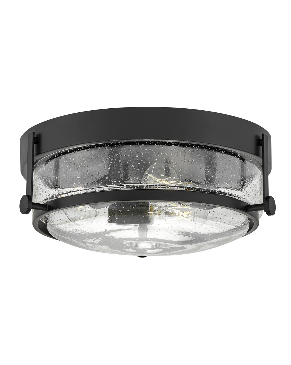 Harper LED Flush Mount in Black