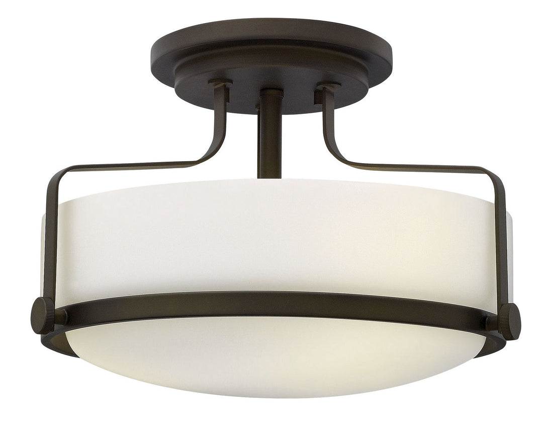 Harper LED Semi-Flush Mount in Oil Rubbed Bronze