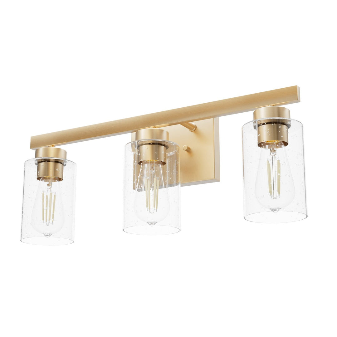 Hartland Three Light Vanity in Alturas Gold