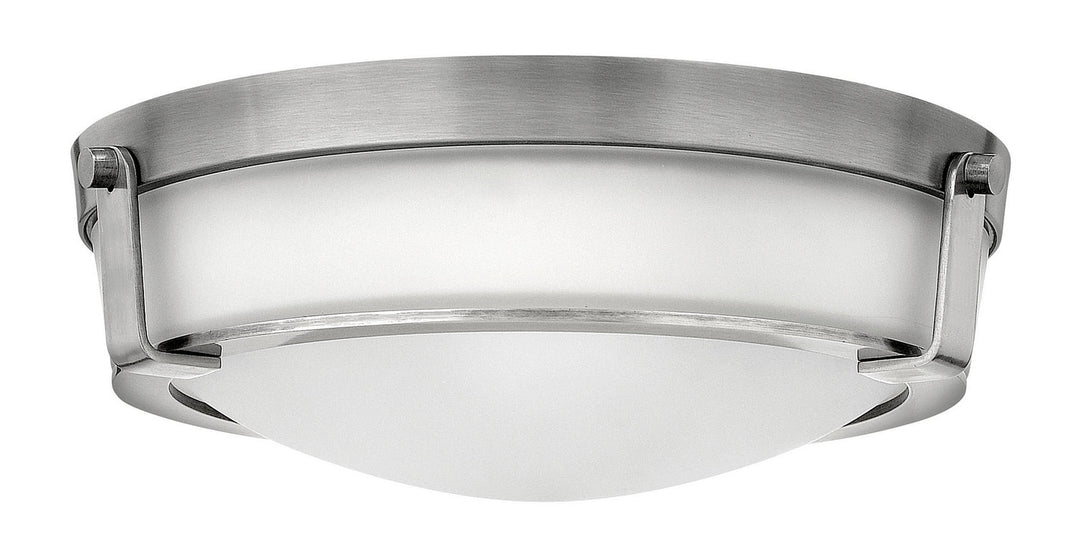 Hathaway LED Flush Mount in Antique Nickel