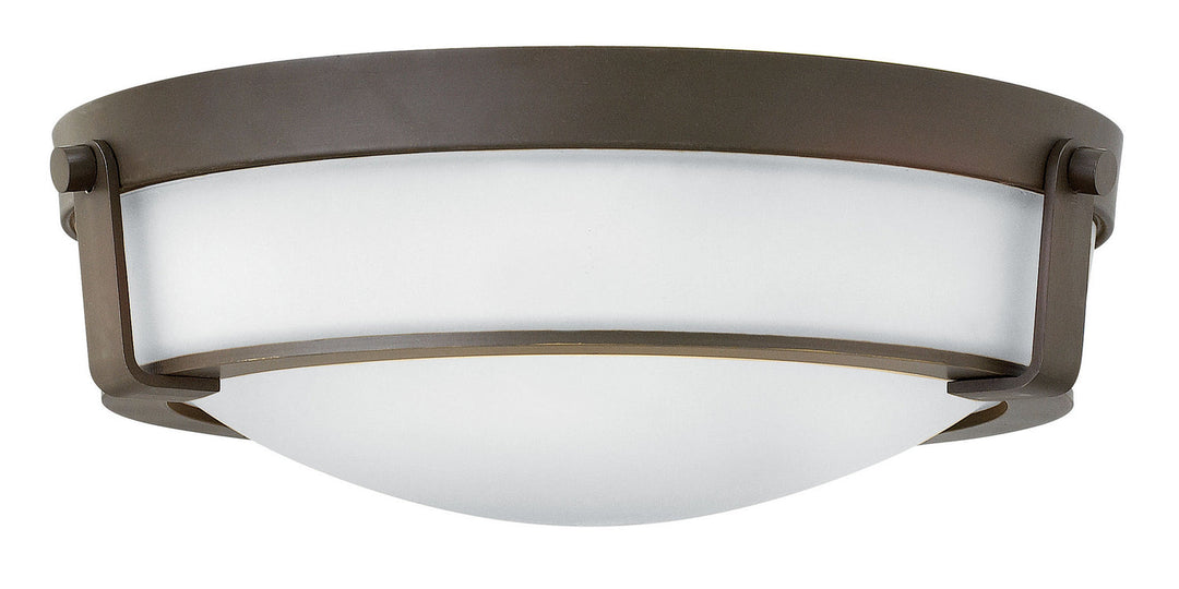 Hathaway LED Flush Mount in Olde Bronze