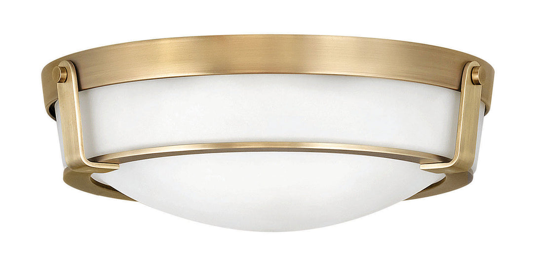 Hathaway LED Foyer Pendant in Heritage Brass