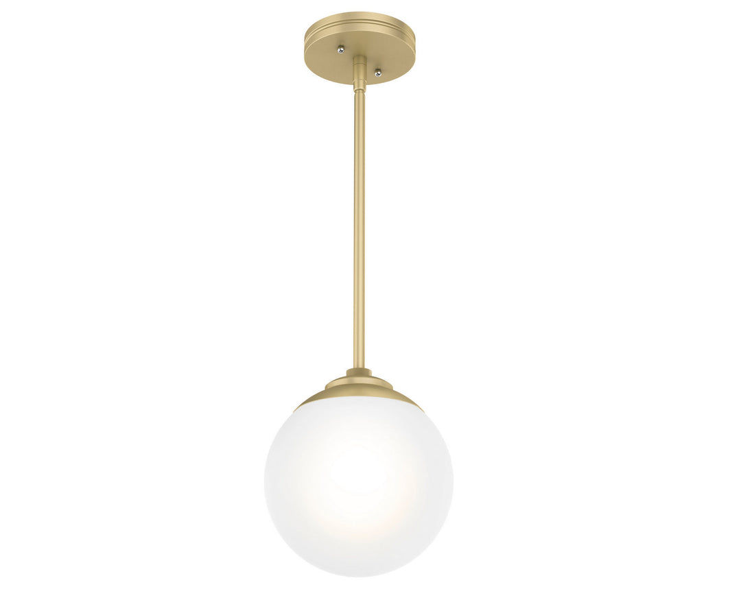 Hepburn One Light Mini Pendant in Modern Brass
