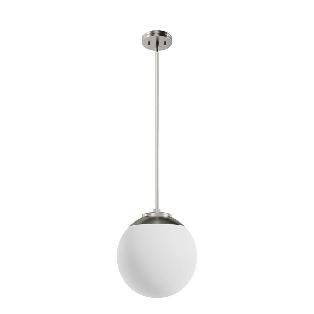 Hepburn One Light Pendant in Brushed Nickel