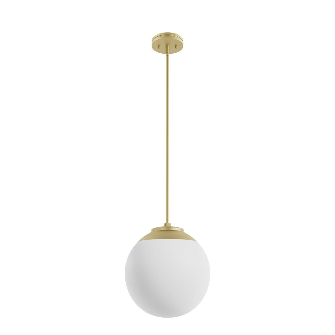 Hepburn One Light Pendant in Modern Brass
