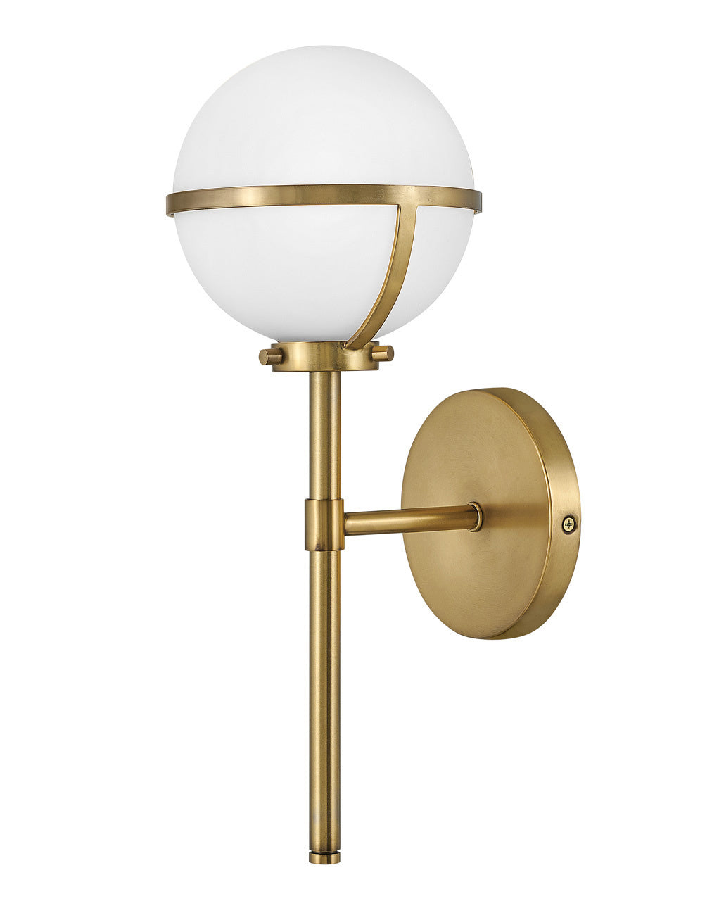 Hollis LED Bath in Heritage Brass