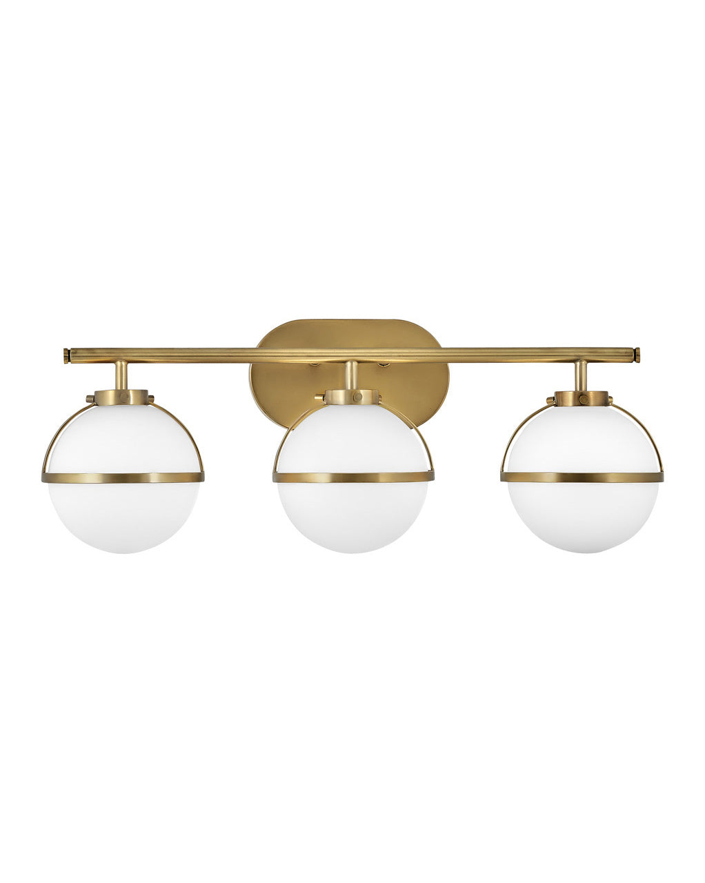 Hollis LED Bath in Heritage Brass