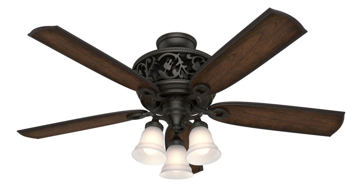 Hunter Fan Promenade 54" Indoor DC Ceiling Fan with 27W LED and Remote