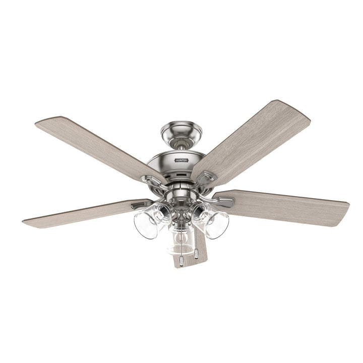 Hunter Fan Rosner 52" Indoor Pull Chain Ceiling Fan with 14W LED