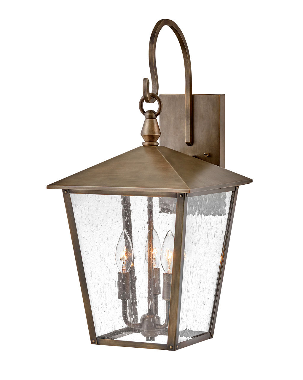 Huntersfield LED Wall Mount in Burnished Bronze