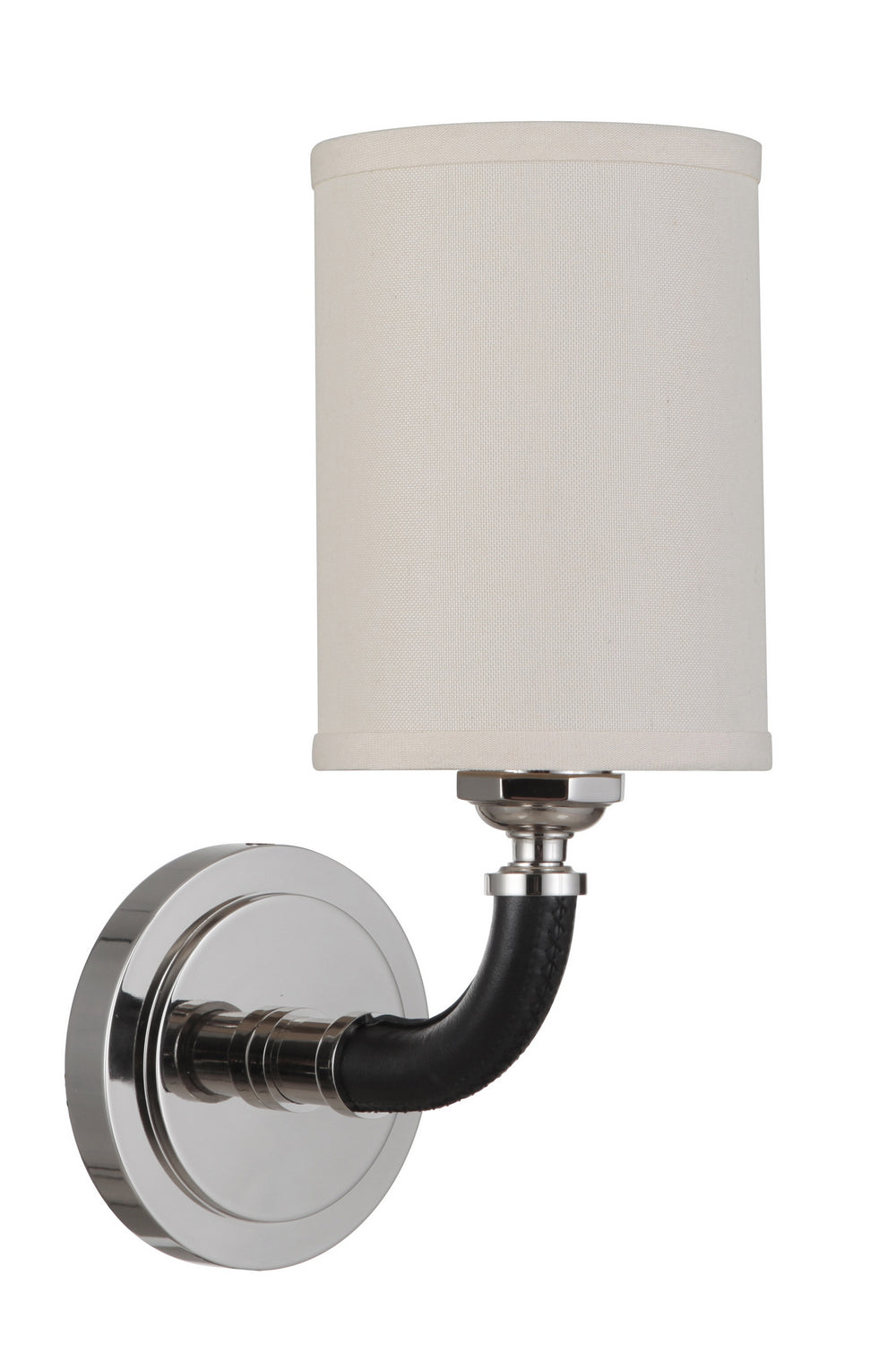 Huxley One Light Wall Sconce in Polished Nickel