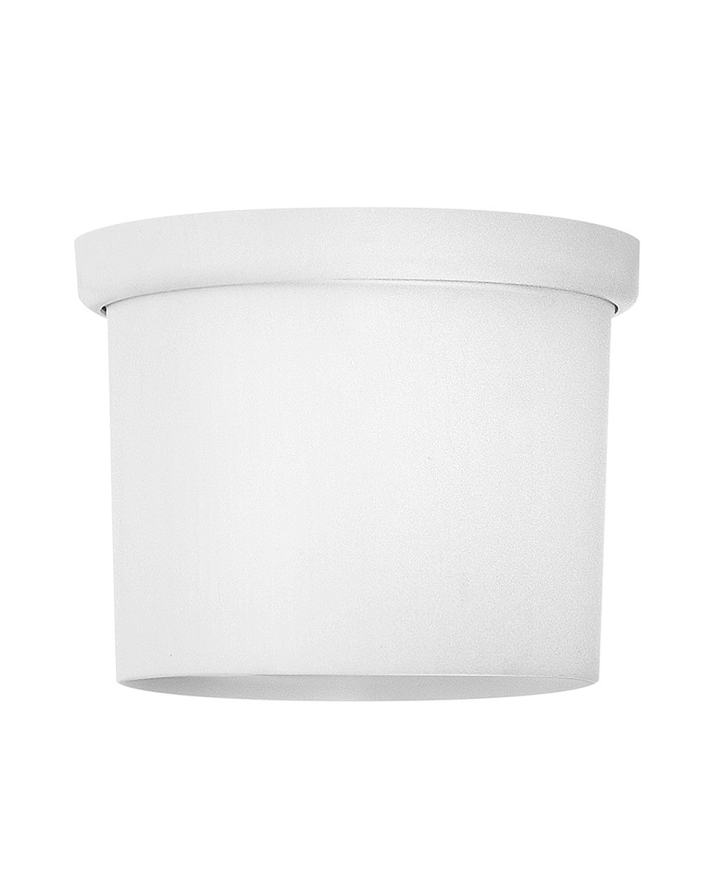 Iver Flush Mount Kit in Matte White