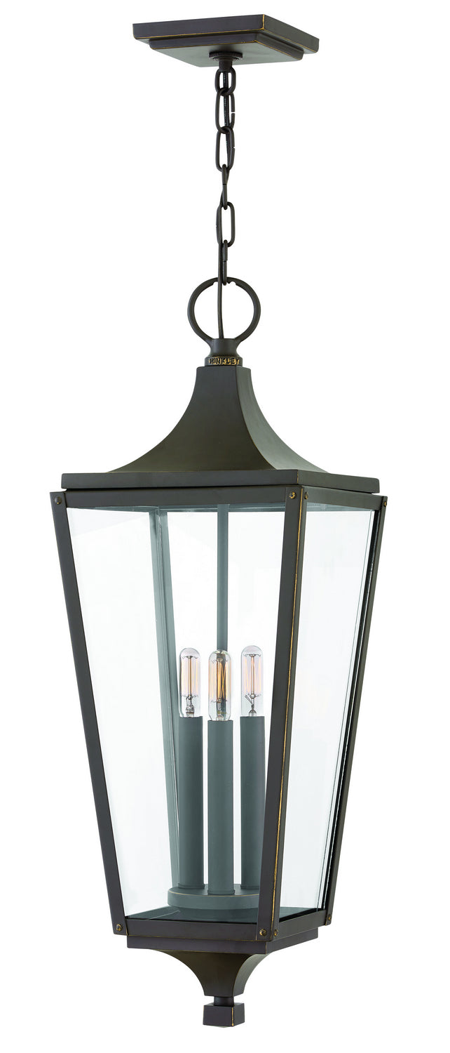 Jaymes LED Hanging Lantern in Oil Rubbed Bronze