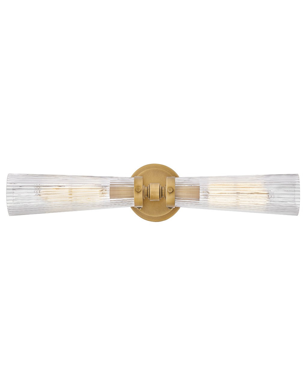 Jude LED Vanity in Heritage Brass