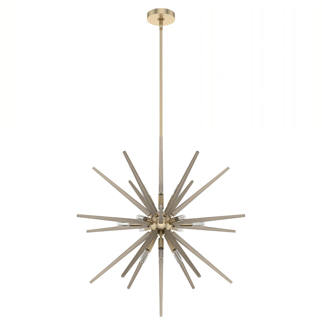 Jupiter Star 18 Light Pendant in Alturas Gold