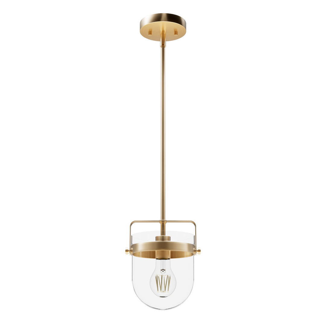 Karloff One Light Pendant in Alturas Gold