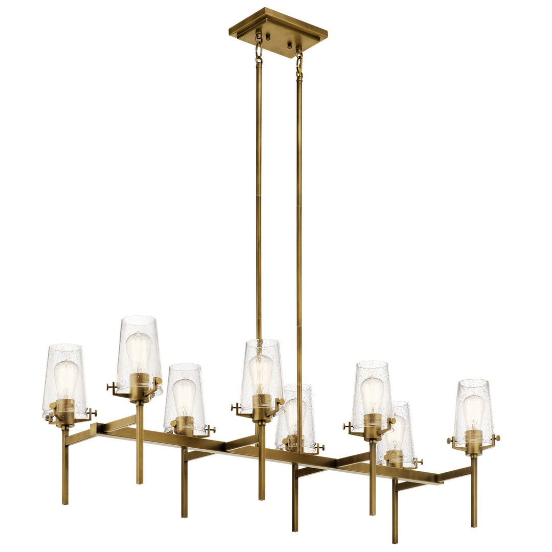 Kichler Eight Light Linear Chandelier