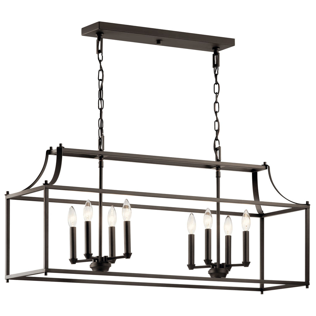 Kichler Eight Light Linear Chandelier
