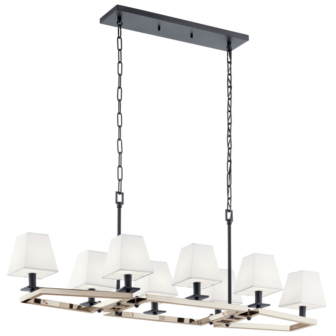 Kichler Eight Light Linear Chandelier