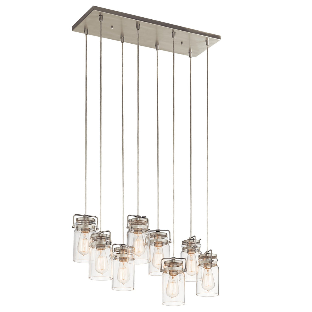 Kichler Eight Light Linear Chandelier